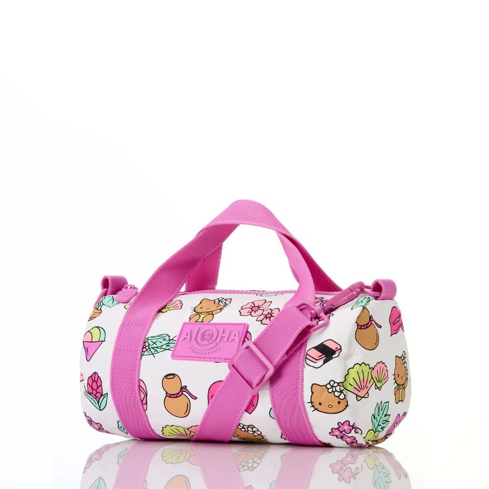 ALOHA Collection Hello Kitty Collaboration Pink Mini Mini Duffel Bag Hawaii New